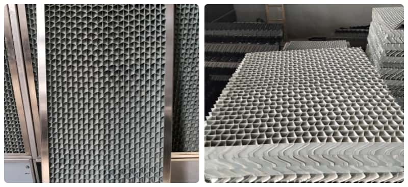 Cooling Tower Air Inlet Louvers Detail