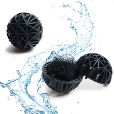 Aquarium-Filter-Media-Bio-Sponge-Ball.jpg Tangki ikan Bio Bola dalam Akuarium Penapisan dengan Span Bio Media Penapis