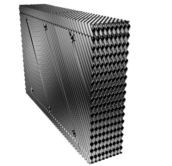 mc75-koeltoren-folie-vulling.jpg MC75 PVC tegenstroom Marley koeltoren vullingen voor infill koeltoren