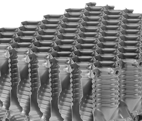 offset-fluted-fill-690x424-1.png High-Efficiency Offset-Fluted Film Fill Superior Cooling Tower Performance