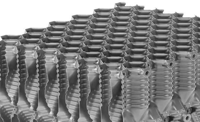 offset-fluted-fill-690x424-1.png High-Efficiency Offset-Fluted Film Fill Superior Cooling Tower Performance