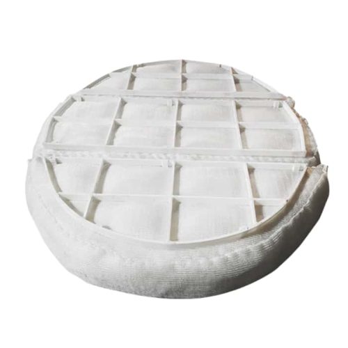 ص Demister Pad بافتنی سیم PP (پلی پروپیلن) مش Demister Pad برای اسکرابر
