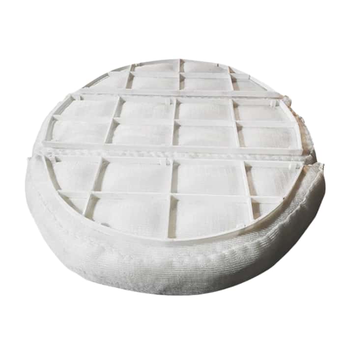بافتنی سیم PP (پلی پروپیلن) مش Demister Pad برای اسکرابر