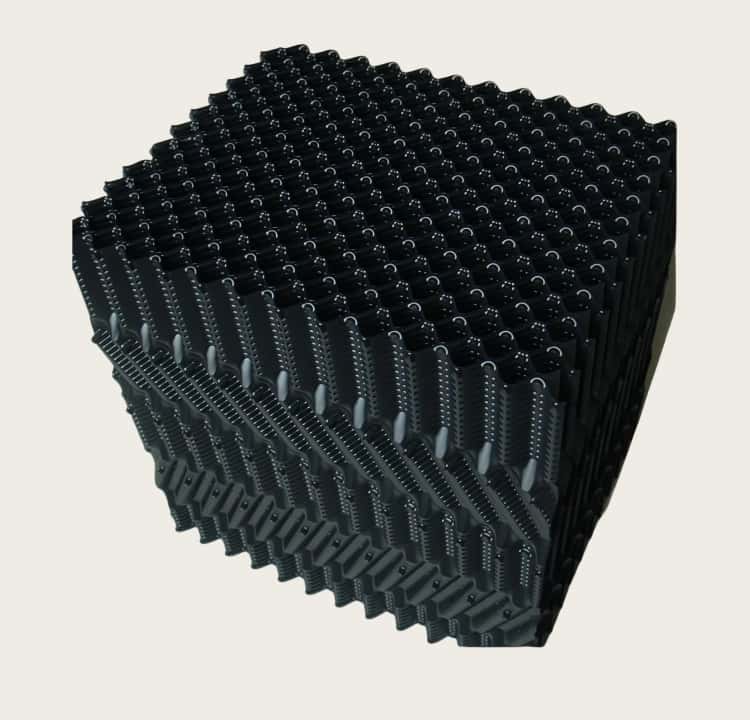 OF21MA Versetzte geriffelte Füllung OF21MA Versetzte, geriffelte, verschmutzungsarme Gegenstrom-Kühlturm-Folienfüllung (1830x610mm)